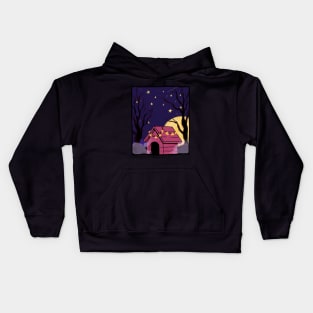 The Red Dog House - Halloween Edition Kids Hoodie